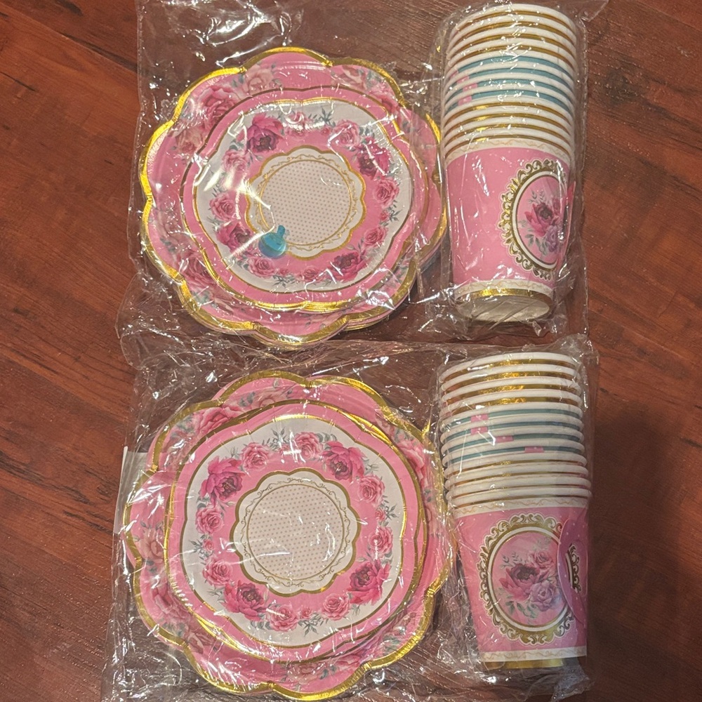 Elegant 24 person Tea Party Set